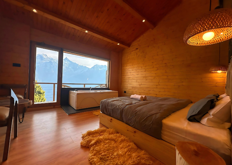 Glamping Dome Interior