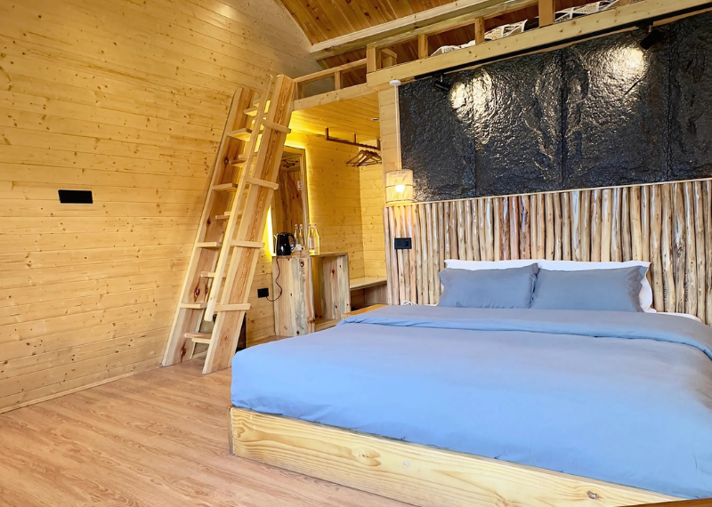 Wooden Room Interior